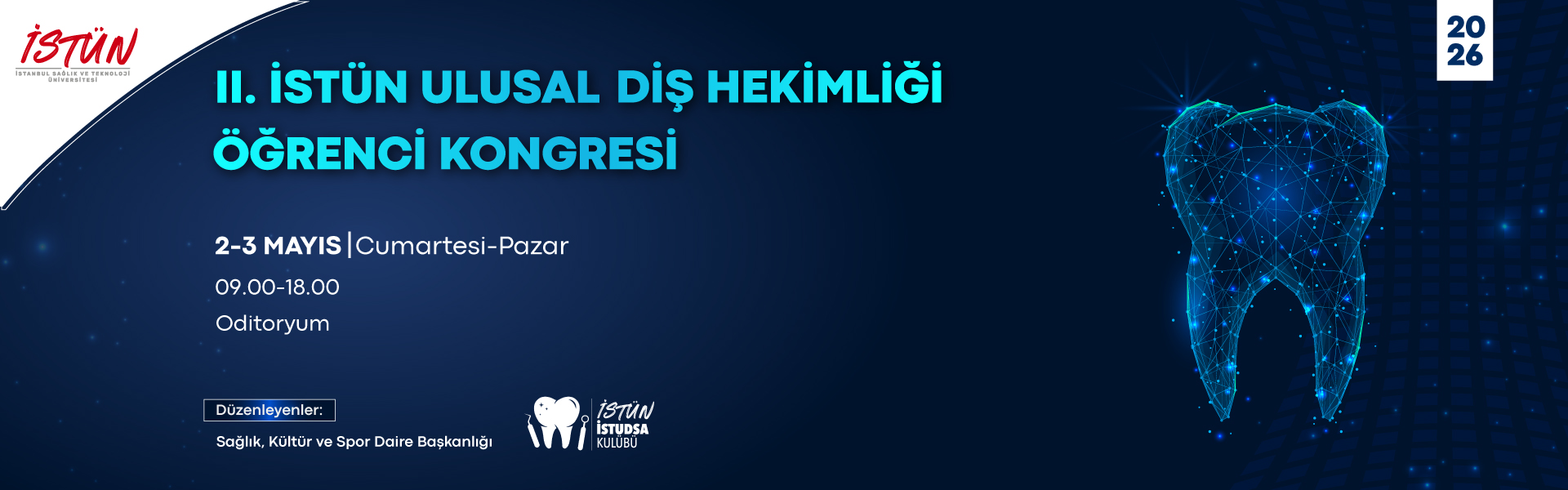 II. İSTÜN Ulusal Diş Hekimliği Öğrenci Kongresi